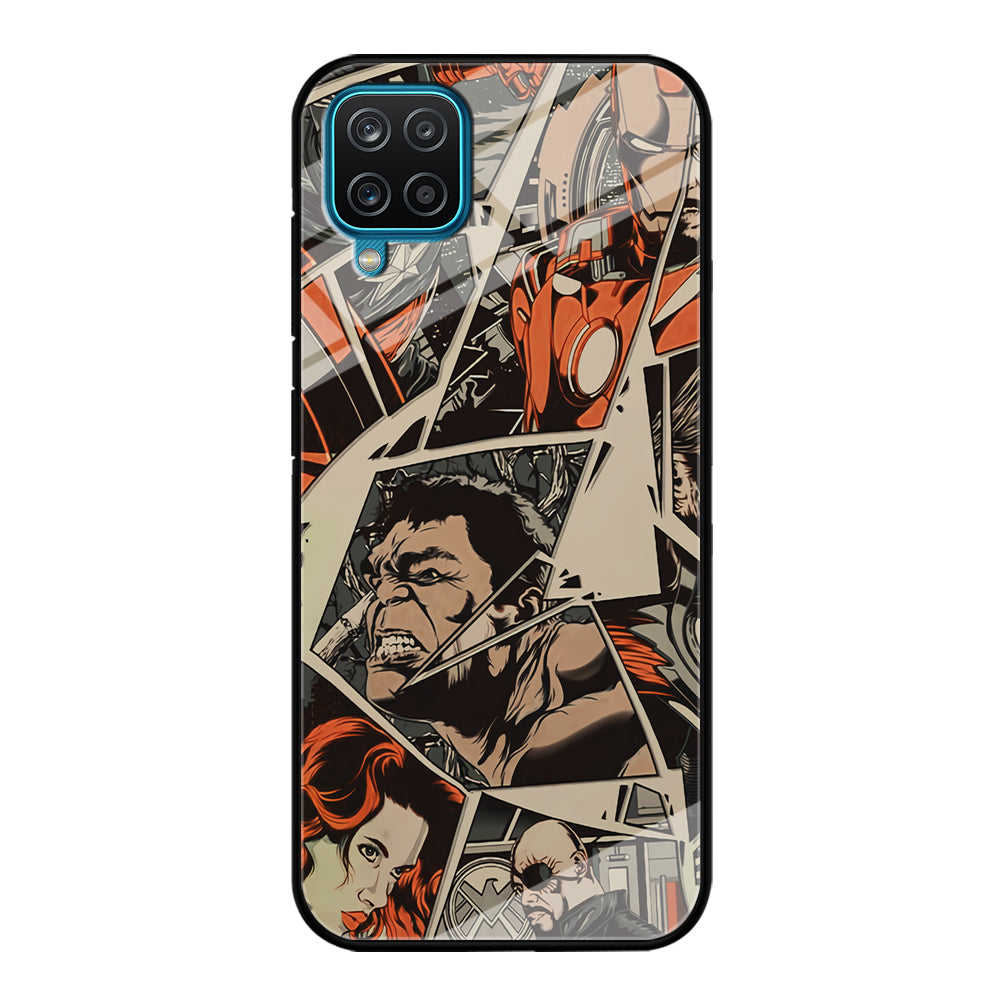 Avenger Piece of The Heroes Samsung Galaxy A12 Case