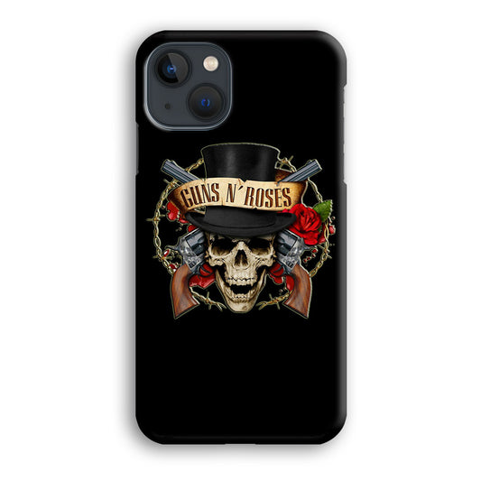 Band GnR Skull Rose iPhone 13 3D Case