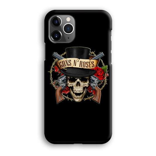 Band GnR Skull Rose iPhone 12 Pro 3D Case