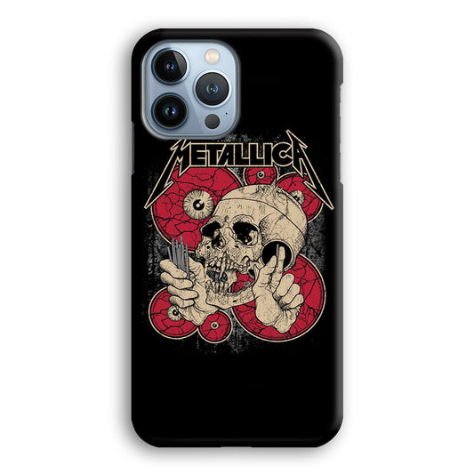Band Metallica Eye Code iPhone 13 Pro Max 3D Case