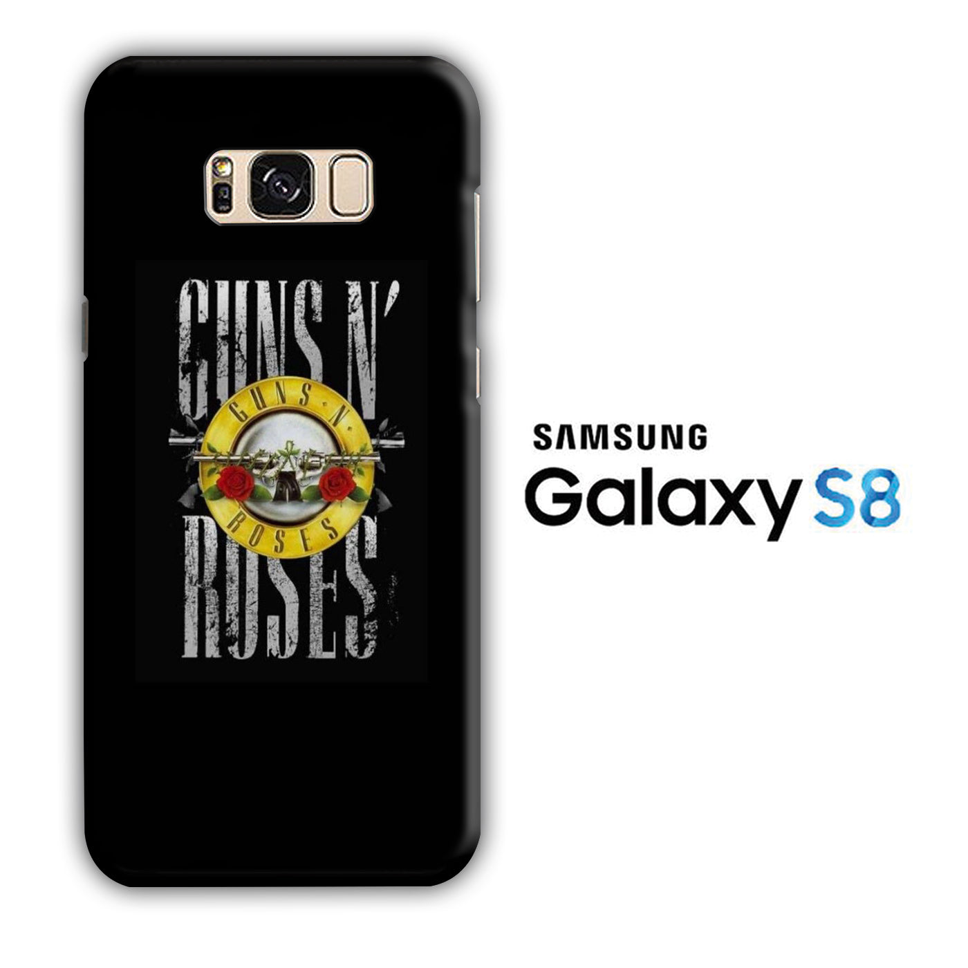 Band Guns N Roses 003 Samsung Galaxy S8 3D Case - cleverny