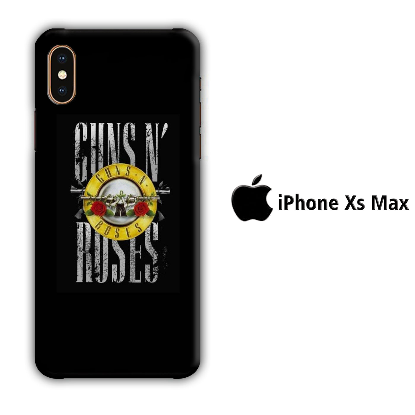 Band Guns N Roses 003 iPhone Xs Max 3D Case - cleverny