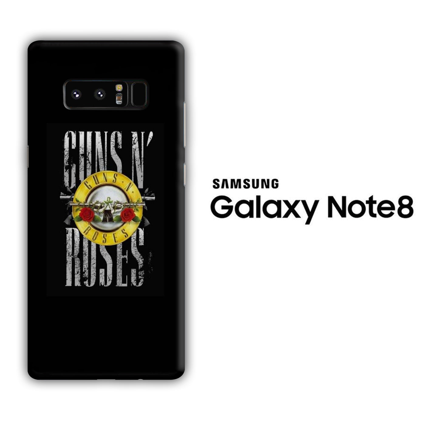 Band Guns N Roses 003 Samsung Galaxy Note 8 3D Case - cleverny