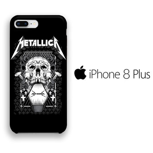 Band Metallica Death Magnetic Chest iPhone 8 Plus 3D Case