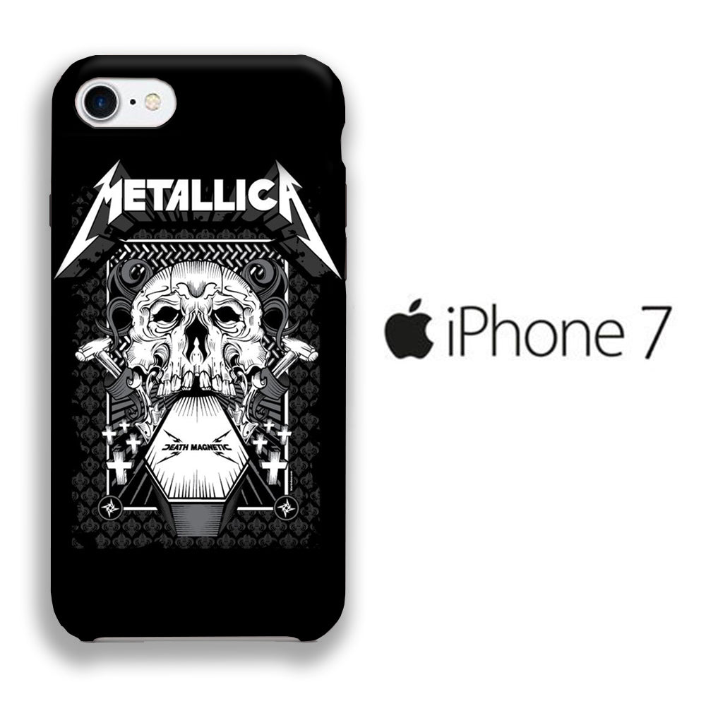 Band Metallica Death Magnetic Chest iPhone 7 3D Case