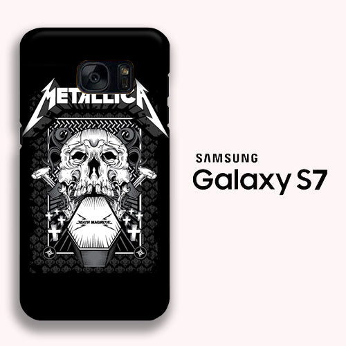 Band Metallica Death Magnetic Chest Samsung Galaxy S7 3D Case