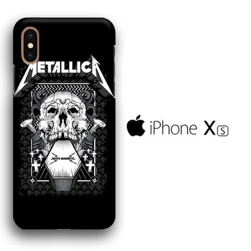 Band Metallica Death Magnetic Chest iPhone Xs 3D Case
