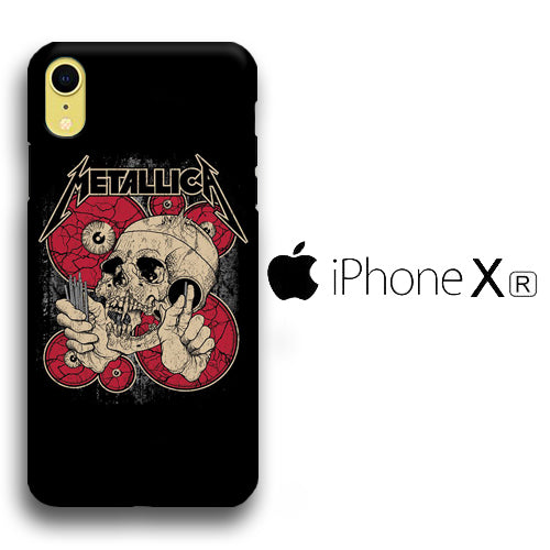 Band Metallica Eye Code iPhone XR 3D Case