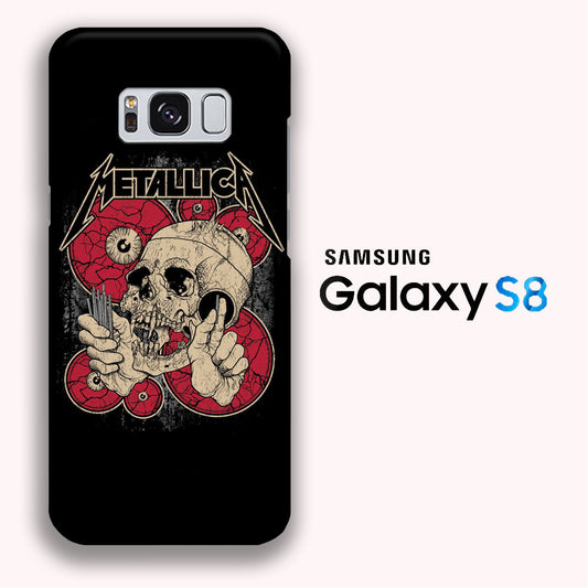 Band Metallica Eye Code Samsung Galaxy S8 3D Case