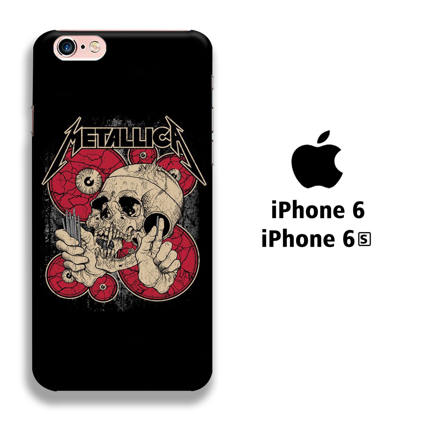 Band Metallica Eye Code iPhone 6 | 6s 3D Case