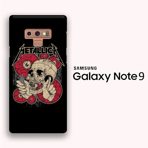 Band Metallica Eye Code Samsung Galaxy Note 9 3D Case