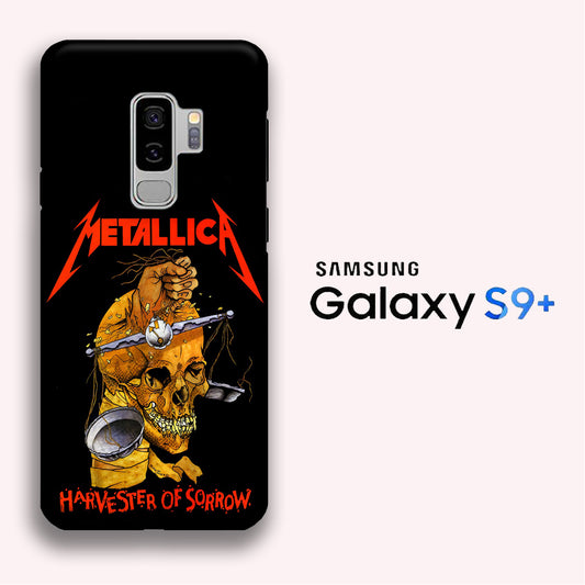 Band Metallica Harvester of Sorrow Samsung Galaxy S9 Plus 3D Case