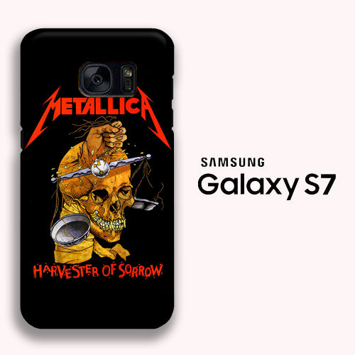 Band Metallica Harvester of Sorrow Samsung Galaxy S7 3D Case