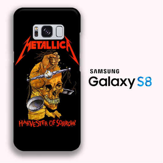 Band Metallica Harvester of Sorrow Samsung Galaxy S8 3D Case