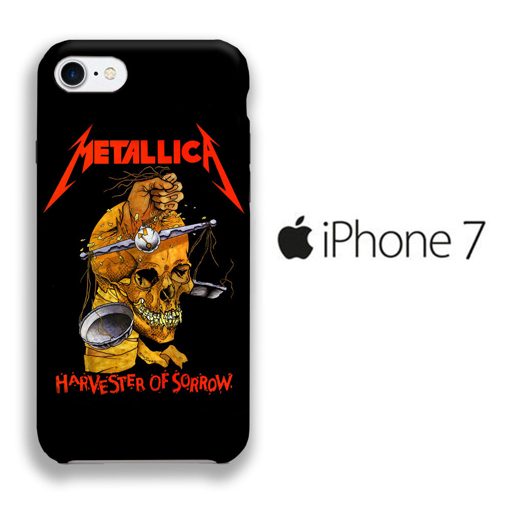 Band Metallica Harvester of Sorrow iPhone 7 3D Case
