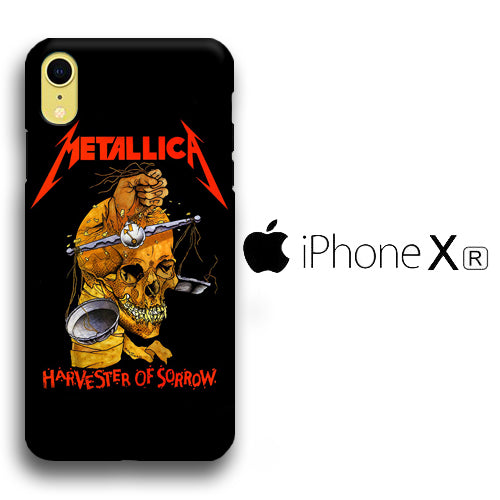 Band Metallica Harvester of Sorrow iPhone XR 3D Case