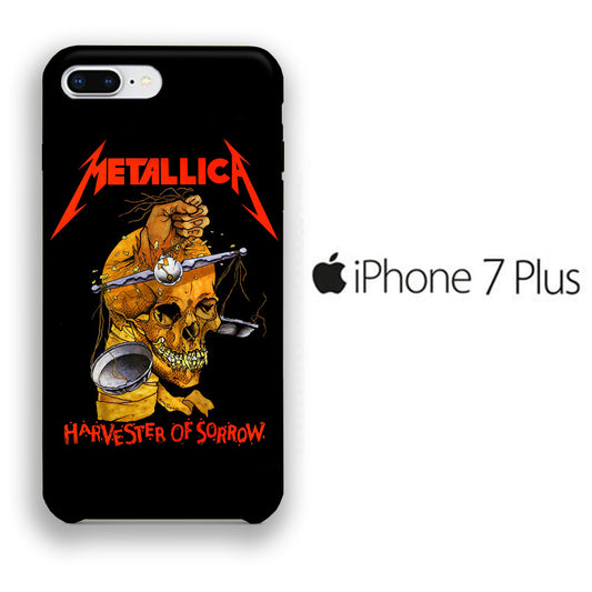 Band Metallica Harvester of Sorrow iPhone 7 Plus 3D Case