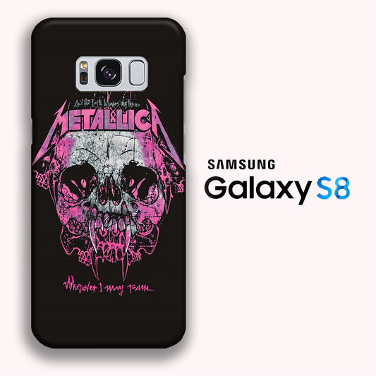 Band Metallica Pink Throne Samsung Galaxy S8 3D Case