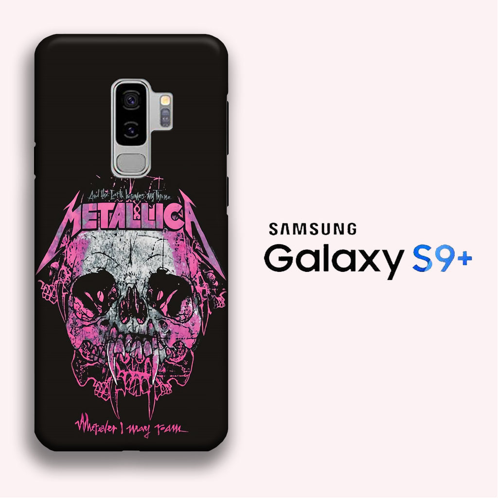 Band Metallica Pink Throne Samsung Galaxy S9 Plus 3D Case