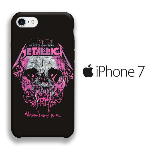 Band Metallica Pink Throne iPhone 7 3D Case
