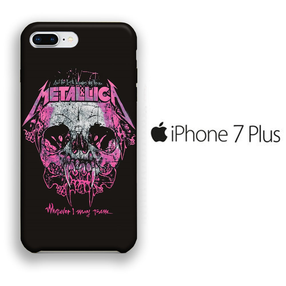 Band Metallica Pink Throne iPhone 7 Plus 3D Case
