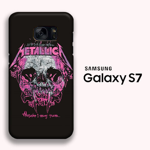 Band Metallica Pink Throne Samsung Galaxy S7 3D Case