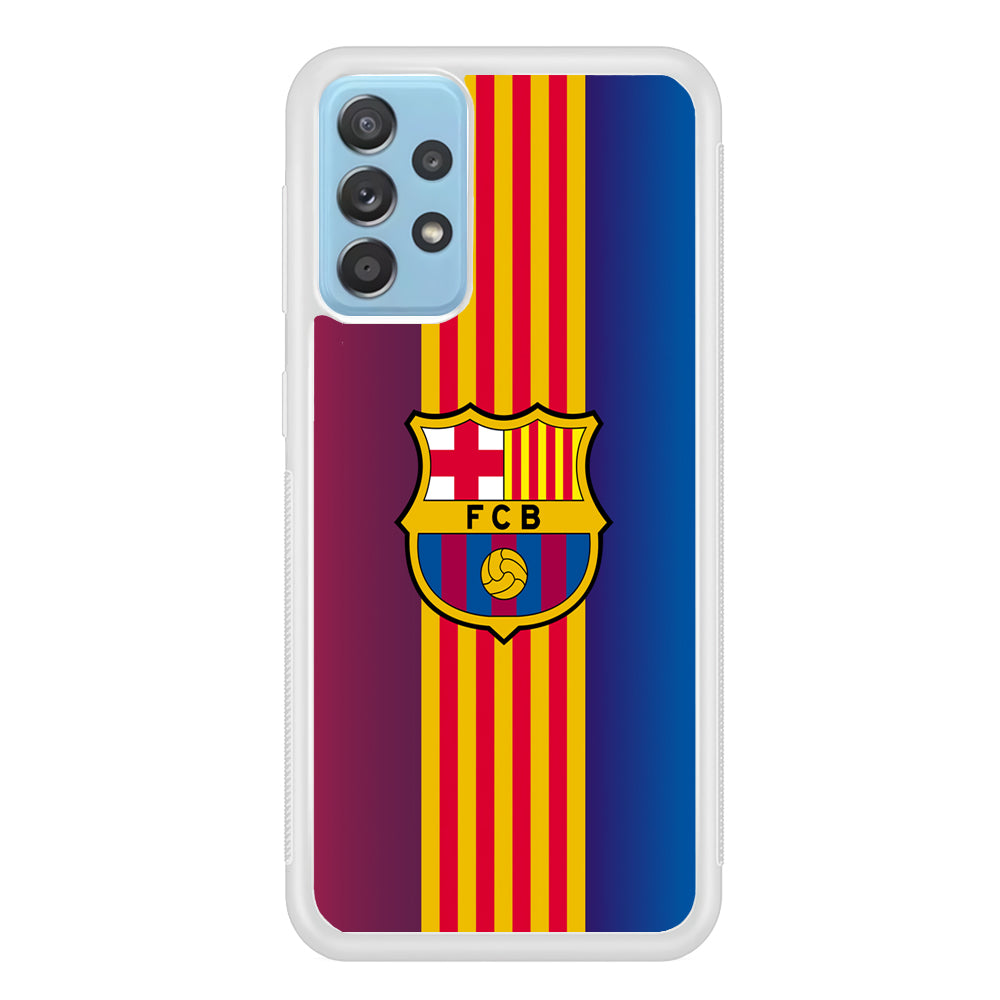 Barcelona FC Gradation Wings Samsung Galaxy A52 Case