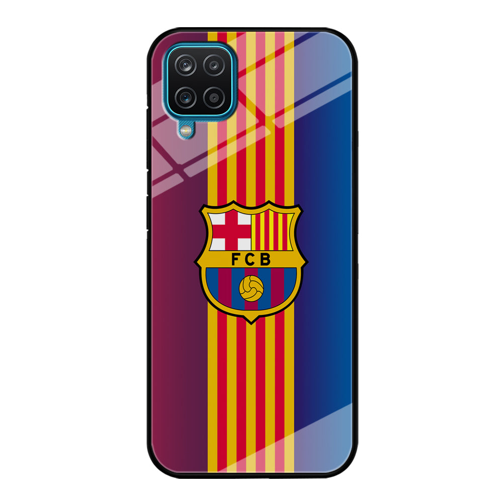 Barcelona FC Gradation Wings Samsung Galaxy A12 Case