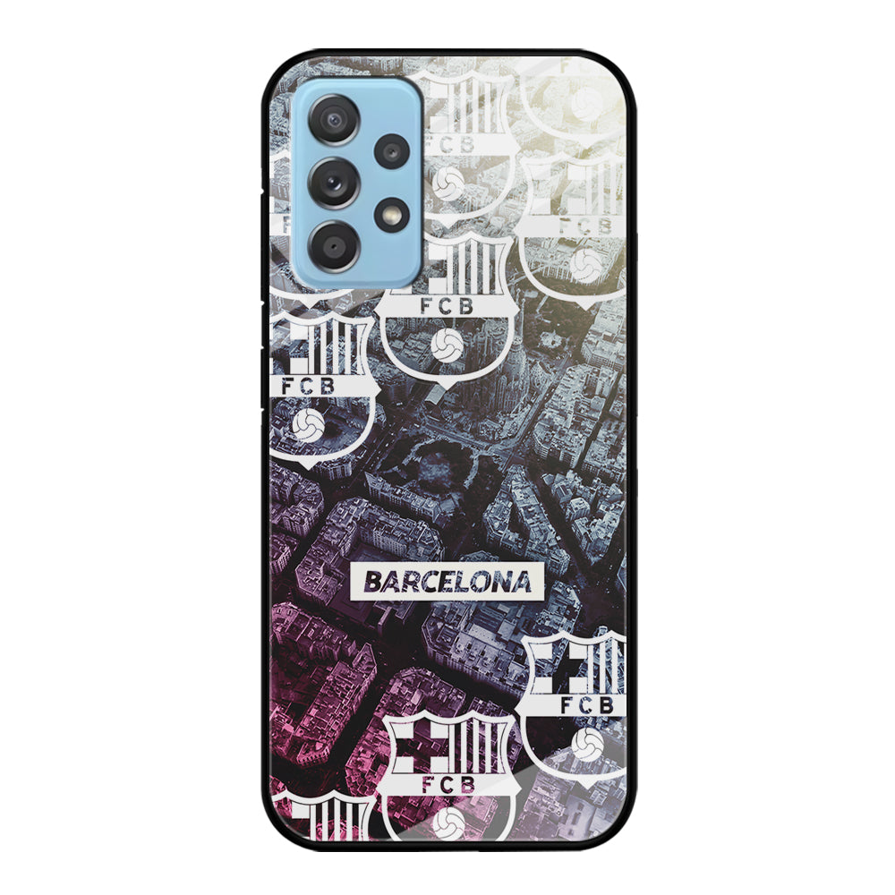 Barcelona FC Light from The City Samsung Galaxy A72 Case