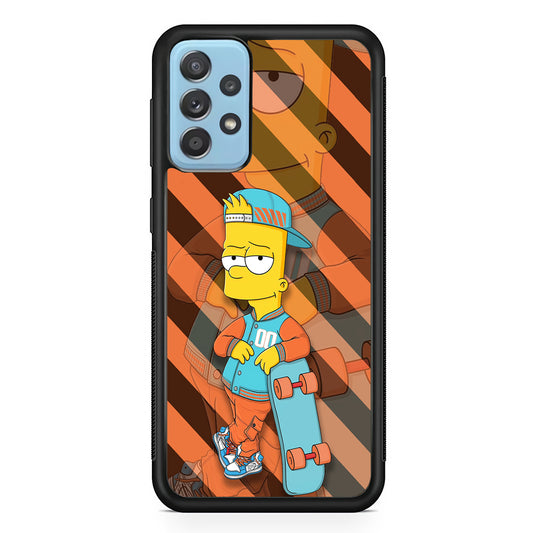 Bart Skater on Duty Samsung Galaxy A52 Case