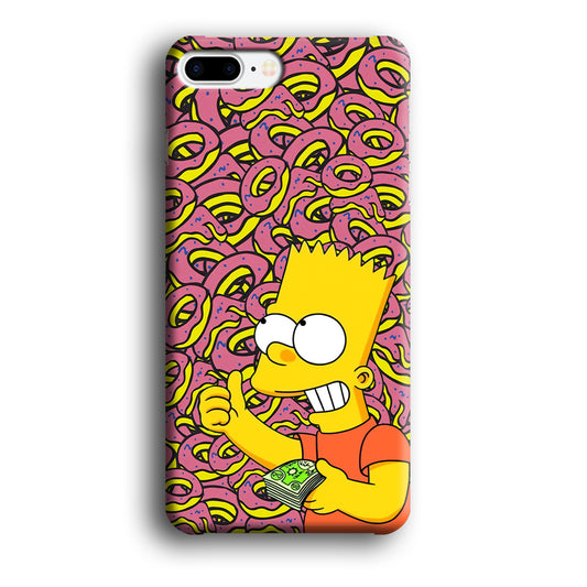 Bart and a Wad of Money iPhone 7 Plus 3D Case