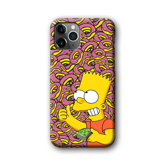 Bart and a Wad of Money iPhone 11 Pro Max 3D Case