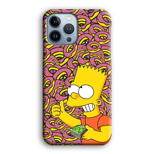Bart and a Wad of Money iPhone 13 Pro Max 3D Case