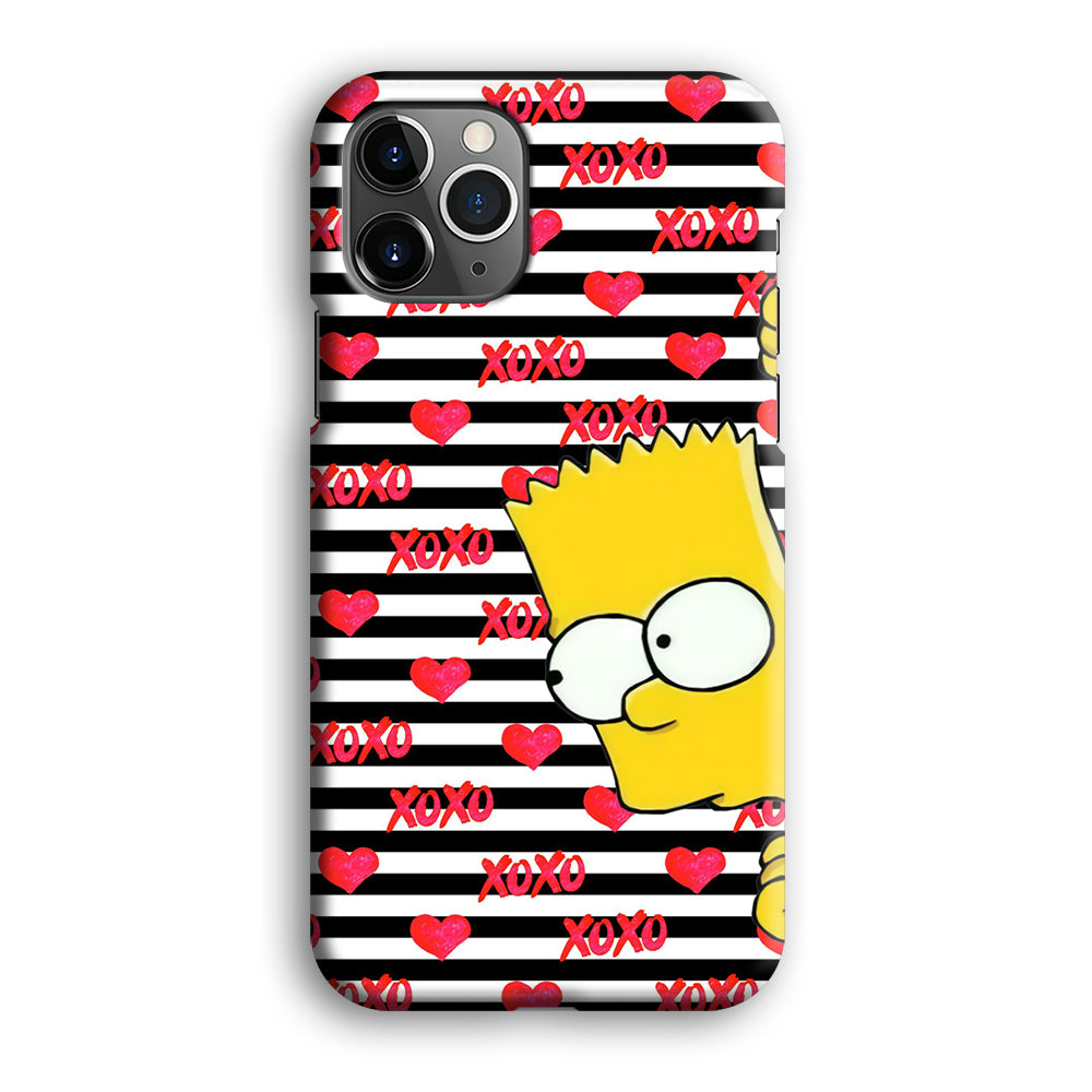 Bart in Xoxo Love iPhone 12 Pro Max 3D Case