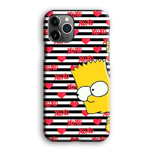 Bart in Xoxo Love iPhone 12 Pro Max 3D Case