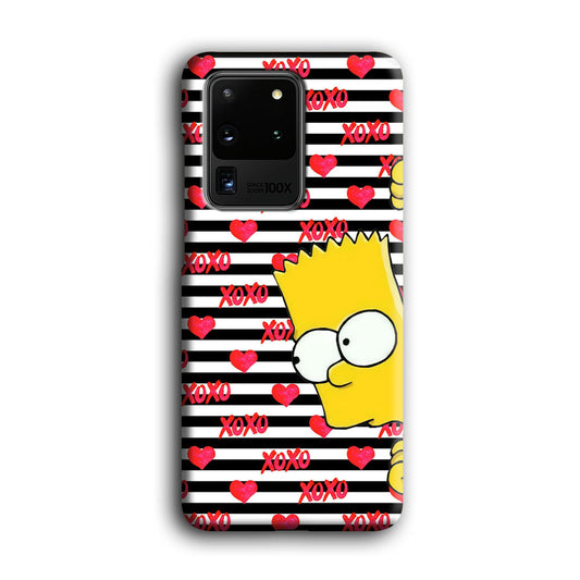Bart in Xoxo Love Samsung Galaxy S20 Ultra 3D Case