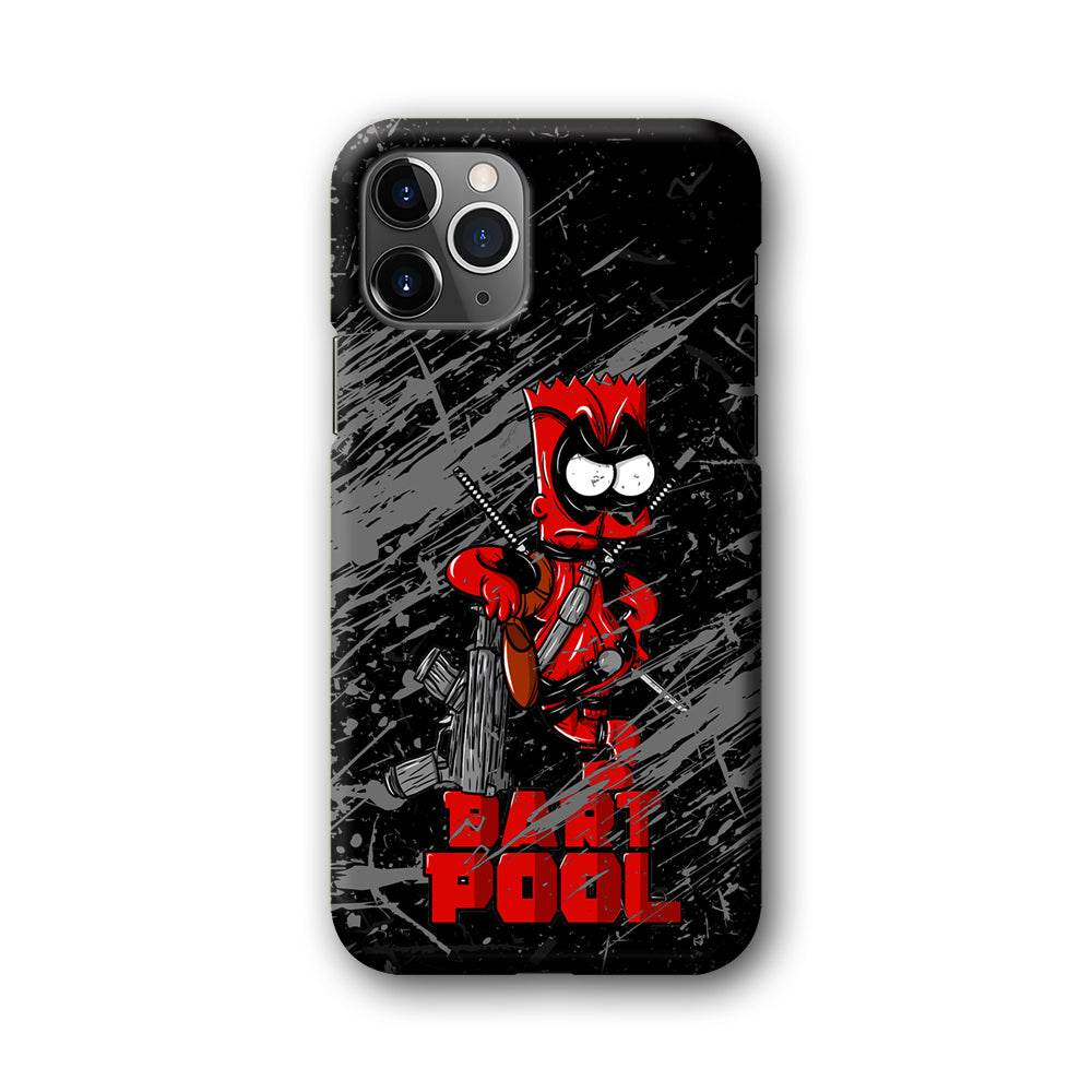 Bart on Deadpool Costum and Habbit iPhone 11 Pro Max Case