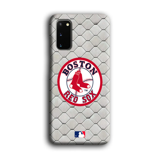 Baseball Boston Red Sox Ring Patern Samsung Galaxy S20 3D Case