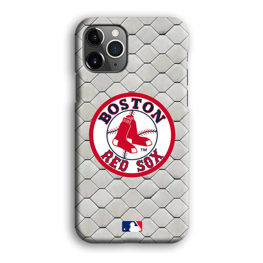 Baseball Boston Red Sox Ring Patern iPhone 12 Pro 3D Case