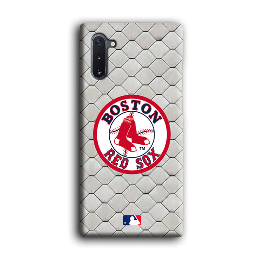 Baseball Boston Red Sox Ring Patern Samsung Galaxy Note 10 3D Case