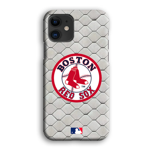 Baseball Boston Red Sox Ring Patern iPhone 12 3D Case