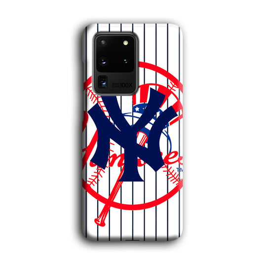 Baseball New York Yankees Jersey Item Samsung Galaxy S20 Ultra 3D Case