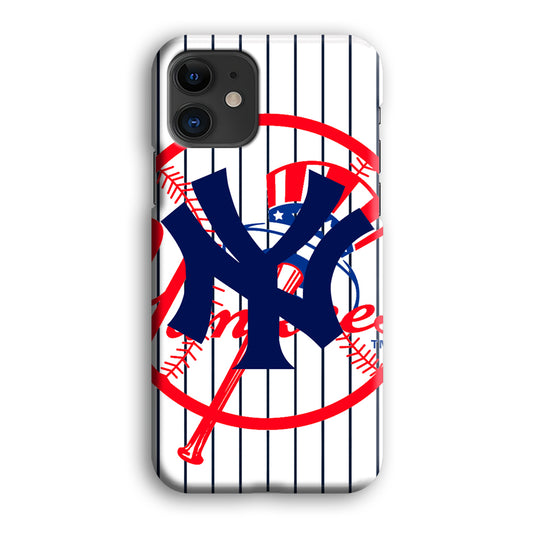 Baseball New York Yankees Jersey Item iPhone 12 3D Case