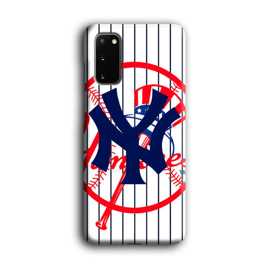 Baseball New York Yankees Jersey Item Samsung Galaxy S20 3D Case