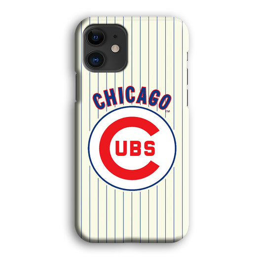 Baseball Team of Chicago Cubs 01 iPhone 12 3D Case