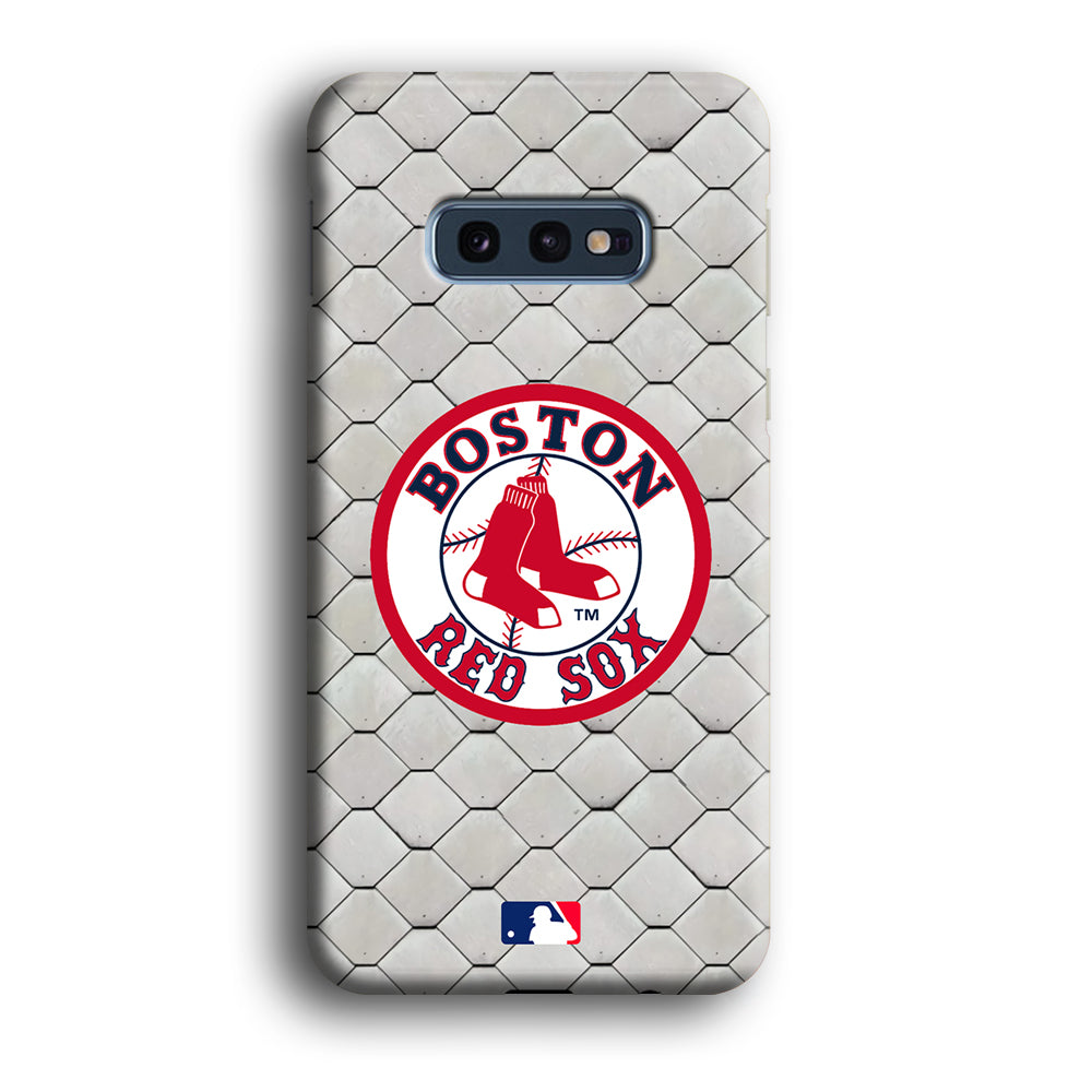 Baseball Boston Red Sox Ring Patern Samsung Galaxy S10E 3D Case