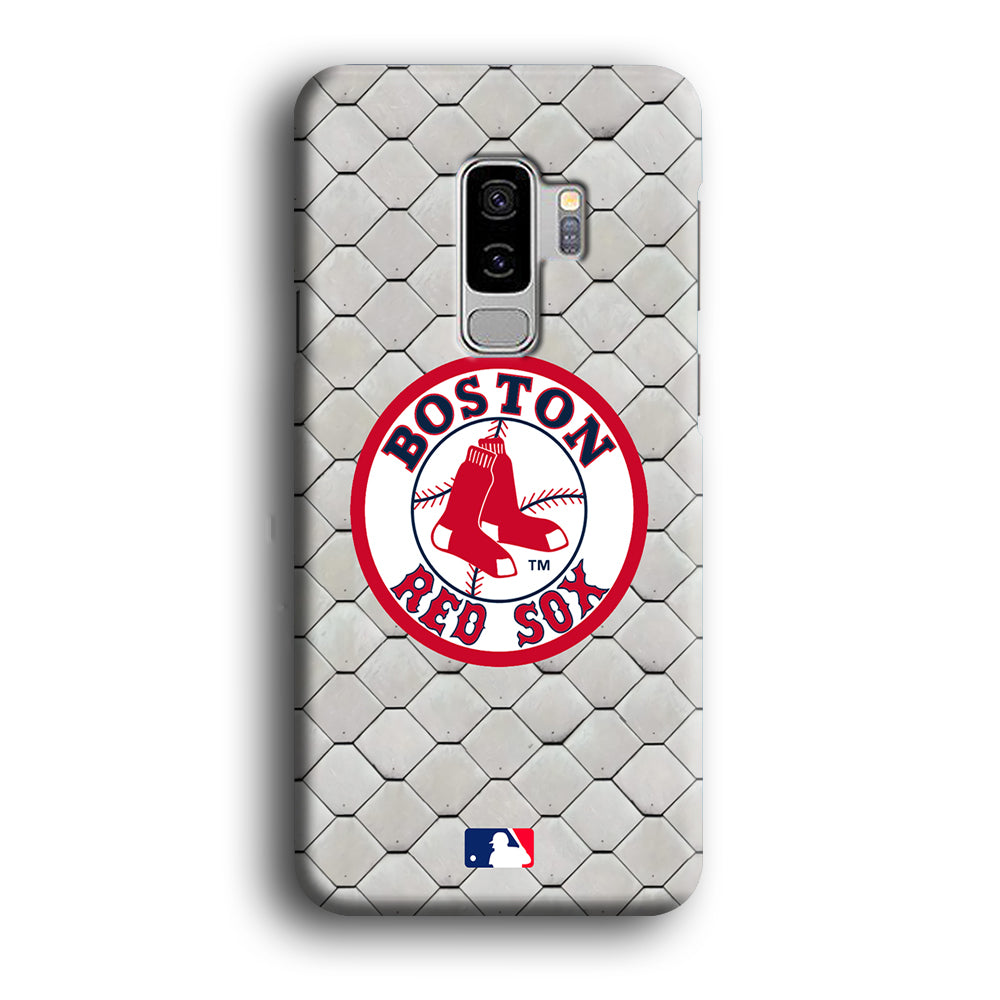 Baseball Boston Red Sox Ring Patern Samsung Galaxy S9 Plus 3D Case