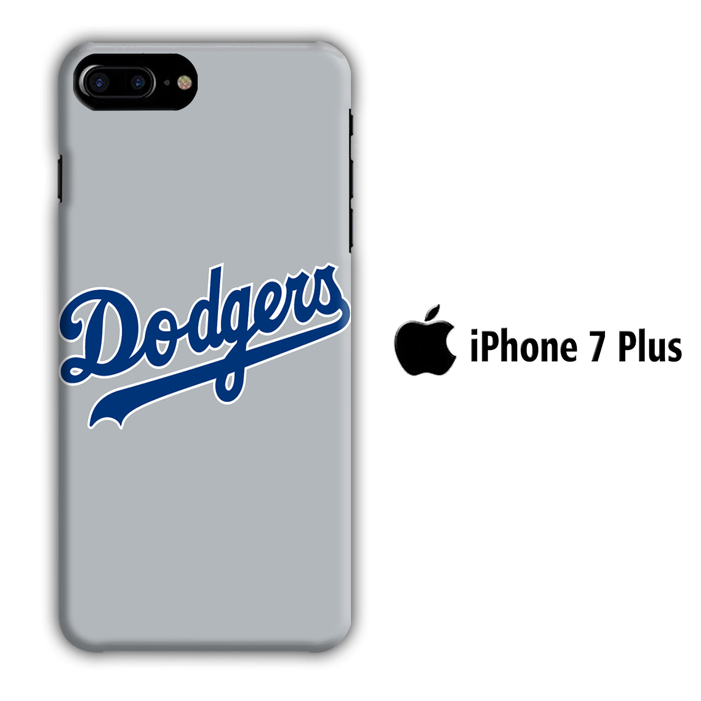 Baseball LA Dodgers 002 iPhone 7 Plus 3D Case - cleverny