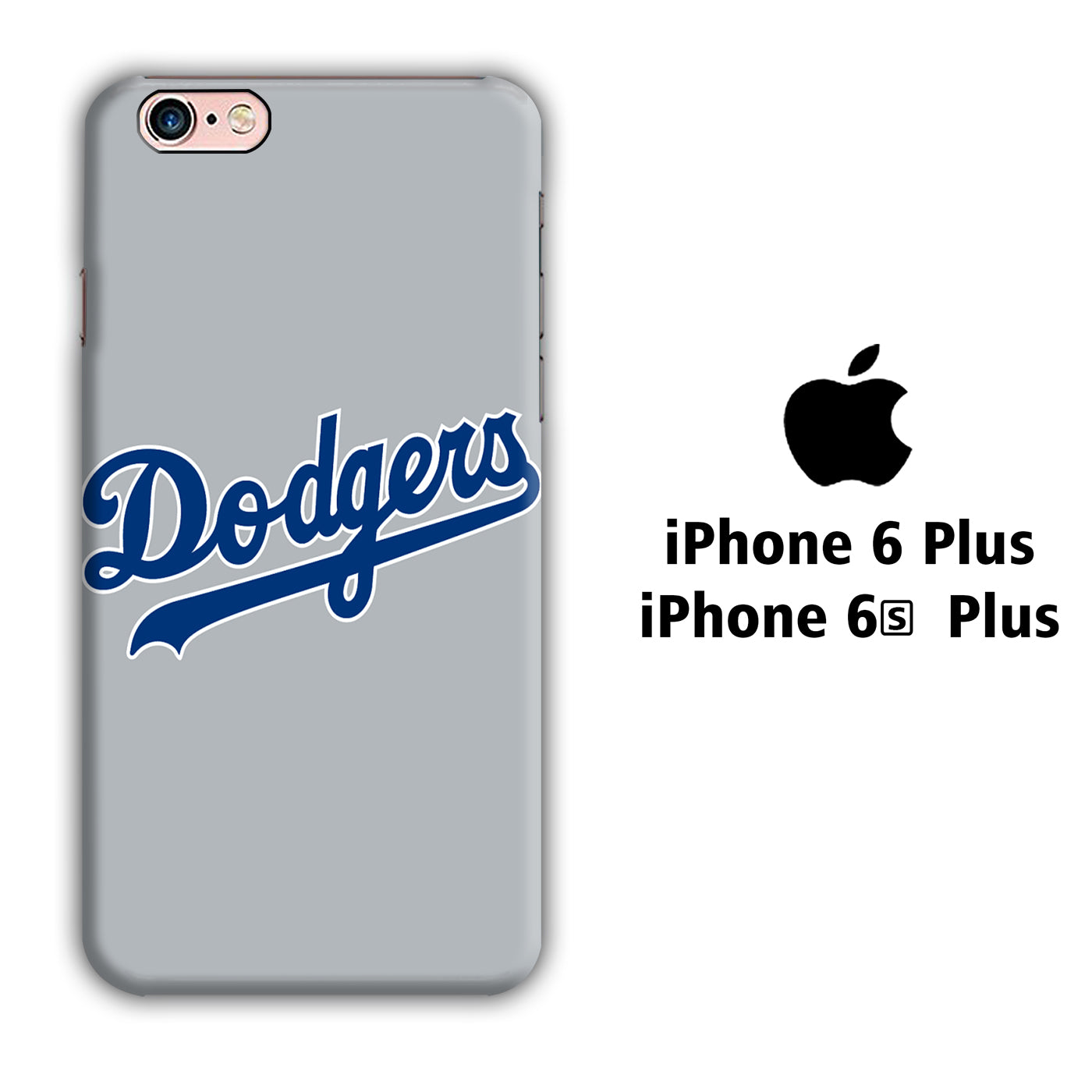 Baseball LA Dodgers 002 iPone 6 Plus | 6s Plus 3D Case - cleverny