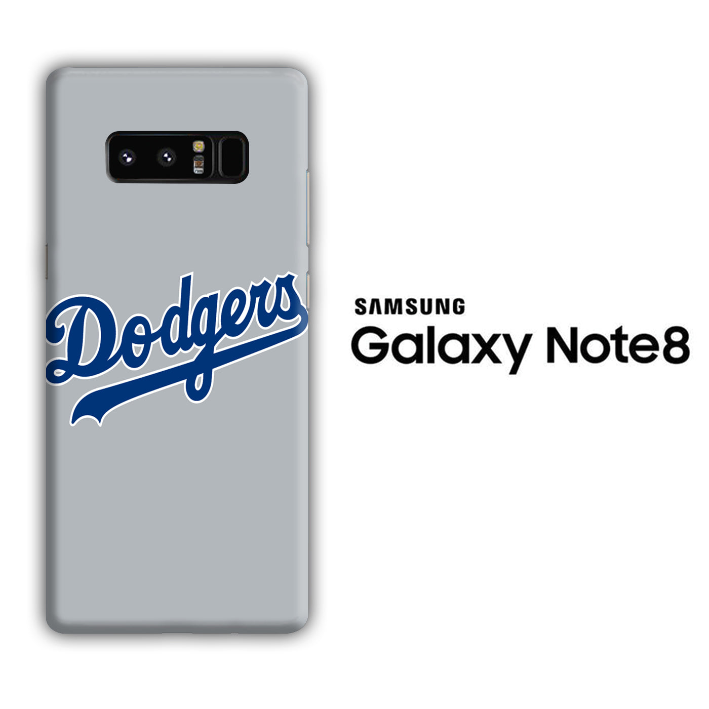Baseball LA Dodgers 002 Samsung Galaxy Note 8 3D Case - cleverny